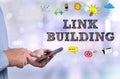 LINK BUILDING Royalty Free Stock Photo