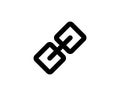 Link concept line icon. Simple element illustration. Link chain concept outline symbol design. Can be used for web and
