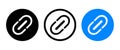 Link Icon, Black Share Button icon, URL symbol, Isolate Modern Outline icon for Social media, app menu, web graphic elements,