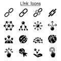 Link icon set