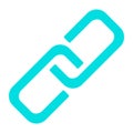 Link Icon. Vector Simple Minimal 96x96 Pictogram Royalty Free Stock Photo