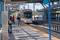 Link Light Rail Transport 3rd Year Succe Royalty Free Stock Photo