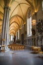 LinkÃ¶ping Cathedral interior Ostergotland Sweden