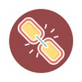 Linkage Isolated Vector icon which can easily modify or edit