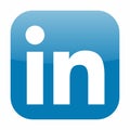 LinkedIn icon vector