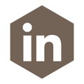 LinkedIn social media app icon