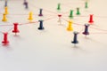 Linking entities, Network simulation, social media, Royalty Free Stock Photo