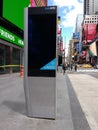 LinkNYC Kiosk, A New Communications Network, Times Square, New York City, USA