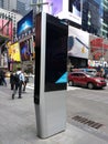 LinkNYC Kiosk, A New Communications Network, Times Square, New York City, USA