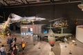 Linkoping, Sweden - 08.06.2025: Interior of Flygvapenmuseum - Swedish Air Force Museum in Linkoping, Sweden Royalty Free Stock Photo
