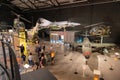 Linkoping, Sweden - 08.06.2025: Interior of Flygvapenmuseum - Swedish Air Force Museum in Linkoping, Sweden Royalty Free Stock Photo