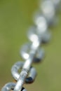Links in a steel chain Royalty Free Stock Photo