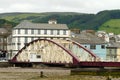 Ramsey. The harbour swing bridge. Isle Of Man. United Kingdom Royalty Free Stock Photo