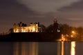 Linlithgow Palace and Loch Royalty Free Stock Photo