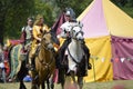 Linlithgow spectacular jousting horse Knight