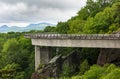 Linn Cove Viaduct Blue Ridge Parkway North Carolina Royalty Free Stock Photo