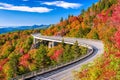 Linn Cove Viaduct Royalty Free Stock Photo