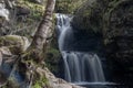 Linn Falls at Charlestown of Aberlour. Royalty Free Stock Photo