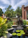 Linnean House in Missouri Botanical Garden ,ST Louis MO Royalty Free Stock Photo