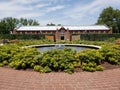 Linnean House in Missouri Botanical Garden ,ST Louis MO Royalty Free Stock Photo