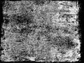 Lino Print Grunge Texture 5C Black Royalty Free Stock Photo