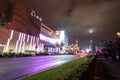 The Linq Hotel and Casino at night - Las Vegas, Nevada, USA Royalty Free Stock Photo