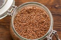 Linseed in a bowl Royalty Free Stock Photo