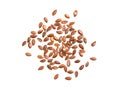 Linseeds spread out Royalty Free Stock Photo