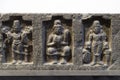 Lintel: Surya, Siva Lakulisa and Vishnu, 26th regnal year of Dharmapala