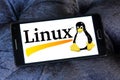 Linux operating system logo Royalty Free Stock Photo