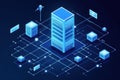 Linux Virtual Private Server Hosting Visualization