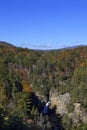 Linville Falls in North Carolina Royalty Free Stock Photo
