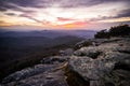 Linville Gorge Sunrise Royalty Free Stock Photo