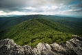 Linville Gorge Vista Royalty Free Stock Photo