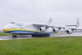 Antonov AN225, the largest commercial transport aircraft of the world