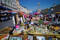 Linz, austria, old town, flea market