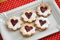 Linzer Cookies Royalty Free Stock Photo