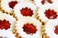 Linzer cookies