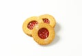 Linzer cookies Royalty Free Stock Photo