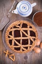 Linzer torte. Royalty Free Stock Photo