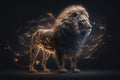 Lion Apparition Patronus fire Spirit animal