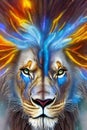 Lion Ascendancy: Digital Lion Art Collection