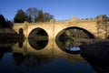 The Lion bridge over the River Aln Royalty Free Stock Photo