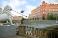 Lion bridge (Saint-Petersburg)