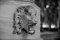 Lion of Buxton Memorial Fountain in London