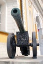 The Lion cannon in Moscow Kremlin. UNESCO World Heritage Site. Royalty Free Stock Photo