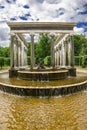 Lion cascade fountain in Peterhof, Russia