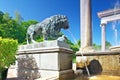 Lion Cascade in Pertergof, Saint-Petersburg.