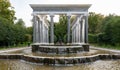 Lion Cascade in the Peterhof palace and gardens. Petergof, Saint Petersburg, Russia