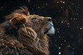 The lion constellation a mythic art in the cosmos